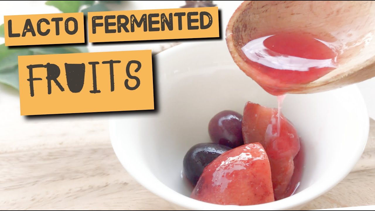 Lacto Fermented Fruits Recipe | Probiotic Rich Grapes & Plums | Easy Fermentation for Gut Health
