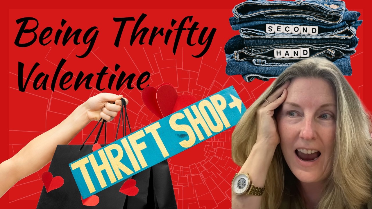 Being Thrifty Valentine! #goodwill #thrifted  #vintage #secondhand 