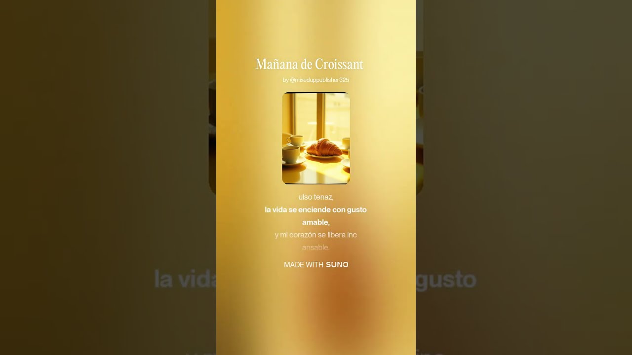 Mañana de Croissant · Pop Folk Matinal · Música SIN derechos de autor / No copyright
