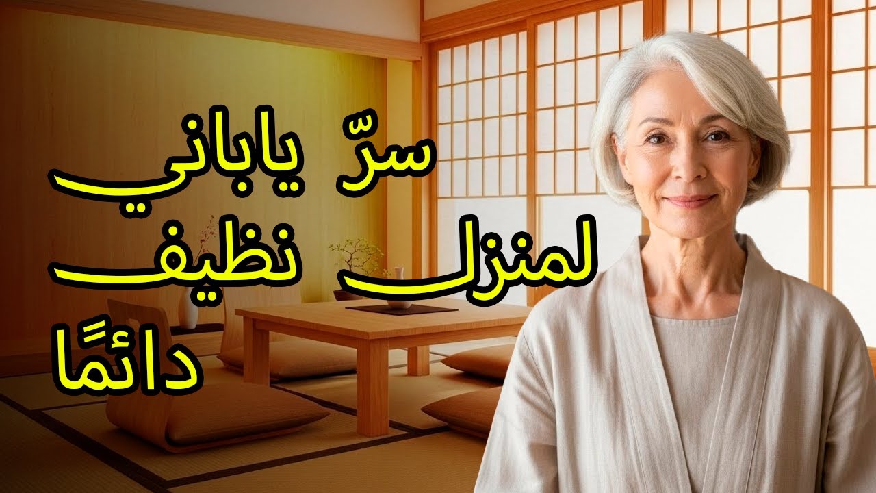 السِّرُّ الياباني لِمنزلٍ دائمًا نظيف
