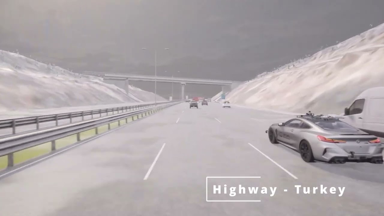 ROADVIEW Demo 3: Weather-Aware XiL Test Environment
