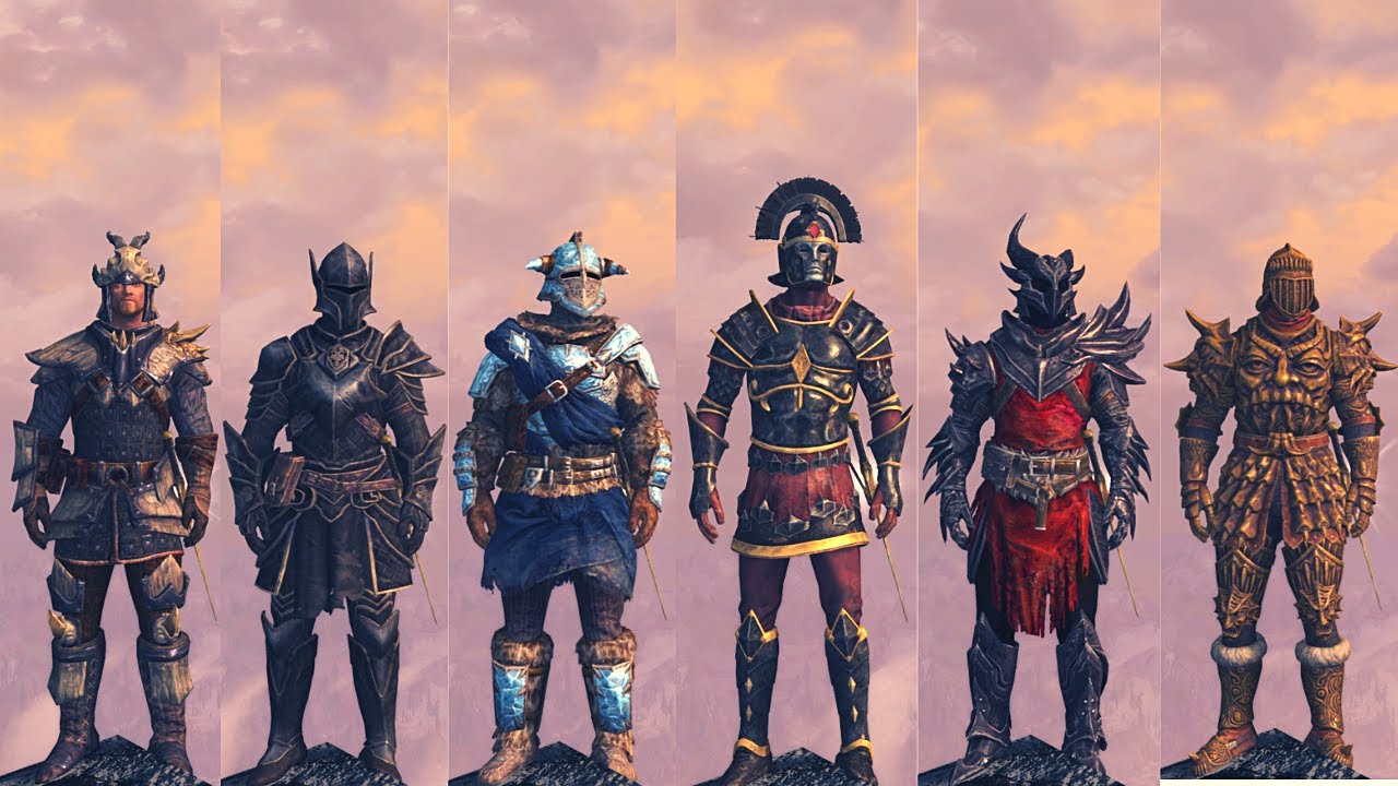 Skyrim Anniversary All New Armors Worst to Best How to Get & Smith