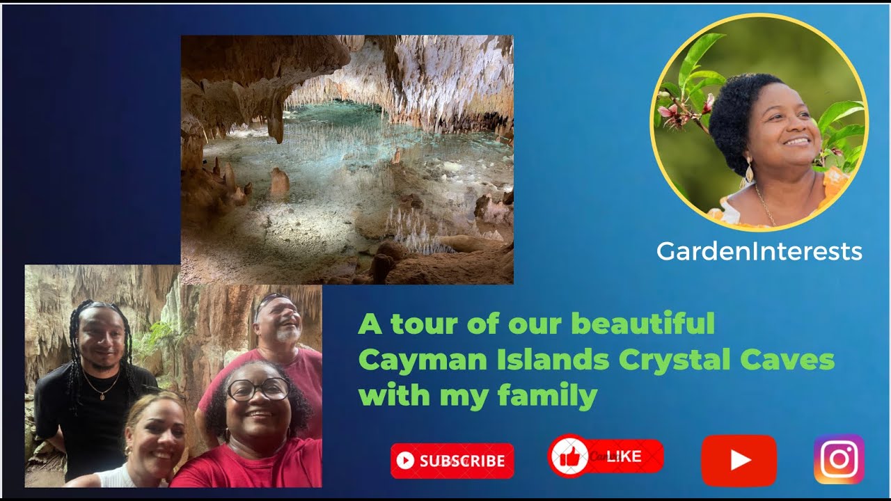 A tour of the Cayman Islands Crystal Caves with my family.