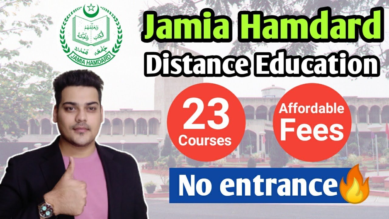 Jamia Hamdard Distance Education Complete Details | Jamia Hamdard Admission 2020 | SODL