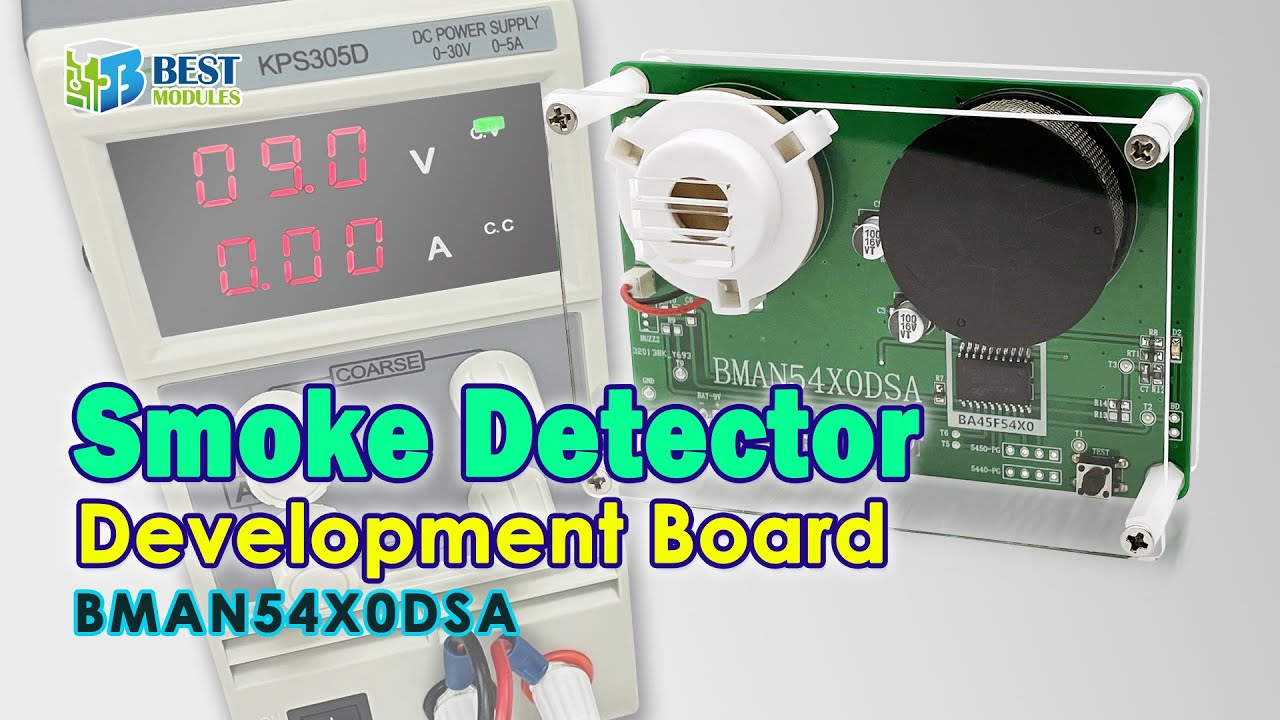 [Smoke Detector] BA45F5440 Development Board for Smoke Detector BMAN5440DSA | Best Modules Corp.