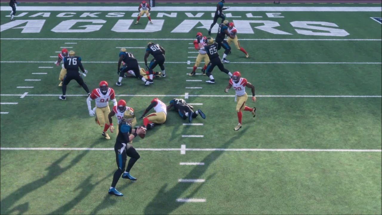 Madden 18 - This Isnt Scripted Gameplay?