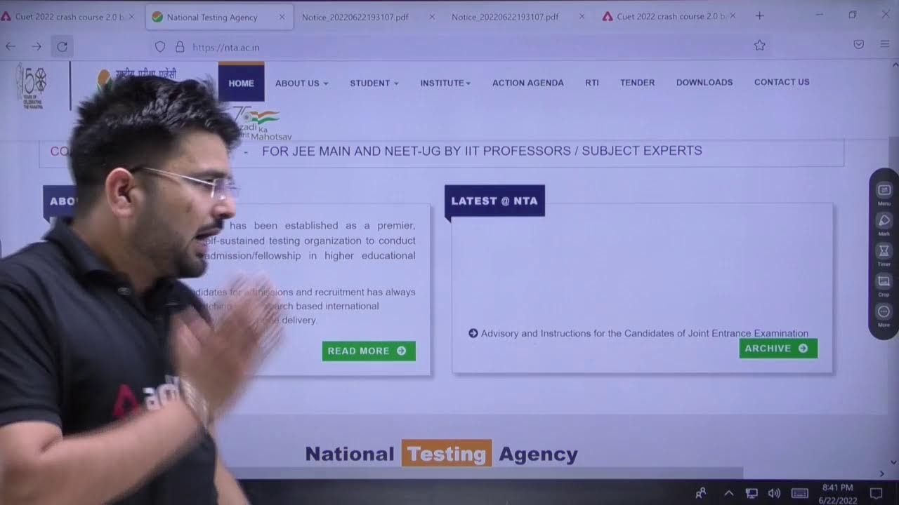 CUET 2022 Official Notification | NTA CUET 2022 Exam Date Announced ? | CUET 2022 Latest Update