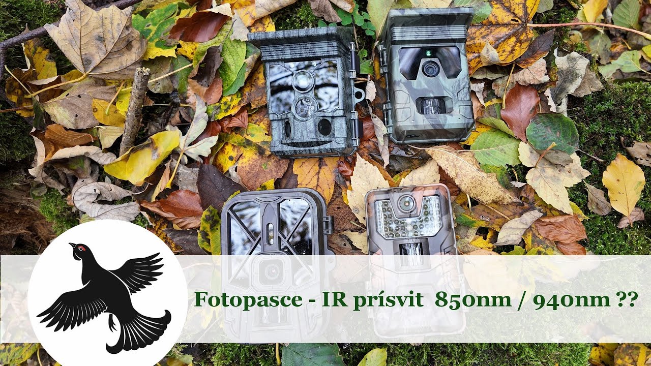 Fotopasce - IR prísvit 850nm / 940nm ??? | Vlog #24