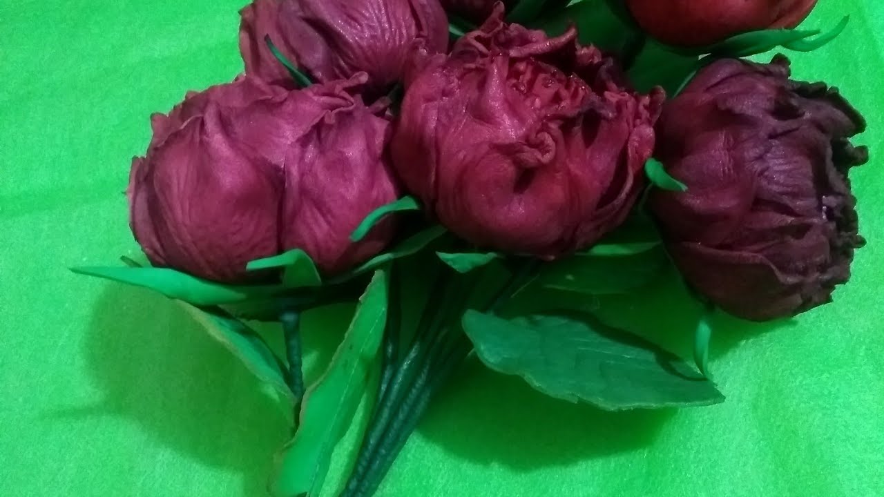 Rosas  tulipas  em  e v a