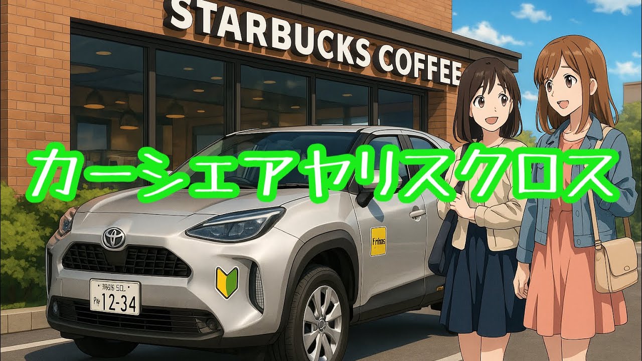「カーシェアヤリスクロス」曲フル