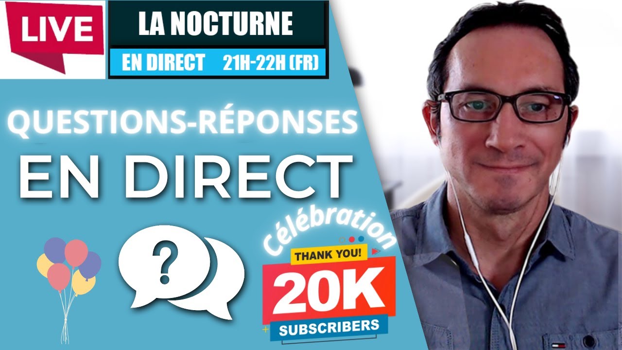 LIVE : 20K Abonnés - Bénéficiez d'une réduction de 70% sur tout mon Catalogue !