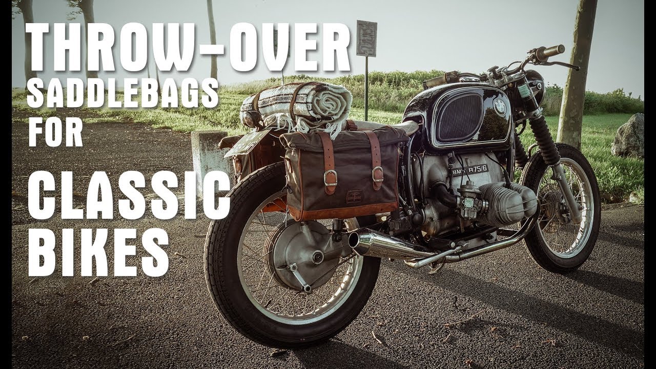 How to Install Throw-Over Style Motorcycle Saddlebags.