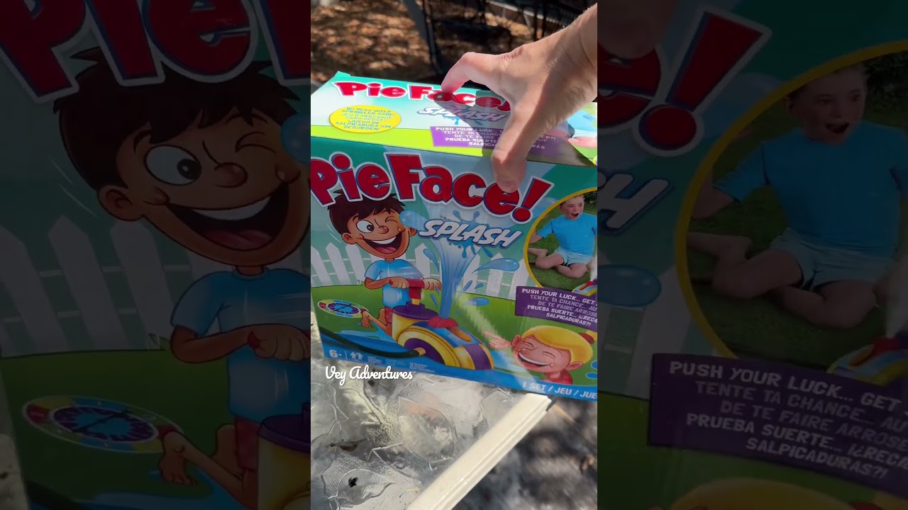 Coming soon! Pie Face Splash 💦 💦😂 #shorts
