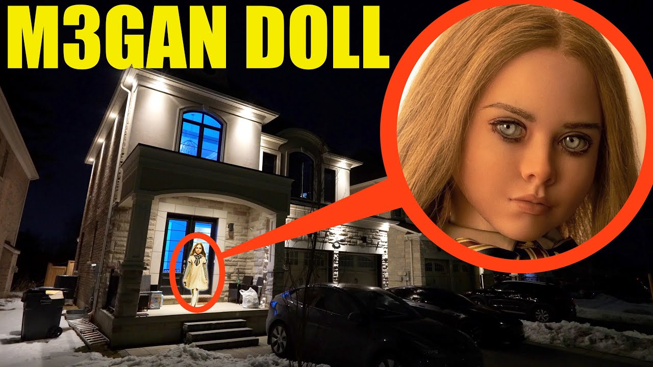 If you ever see M3GAN outside your house, RUN! (she is evil)