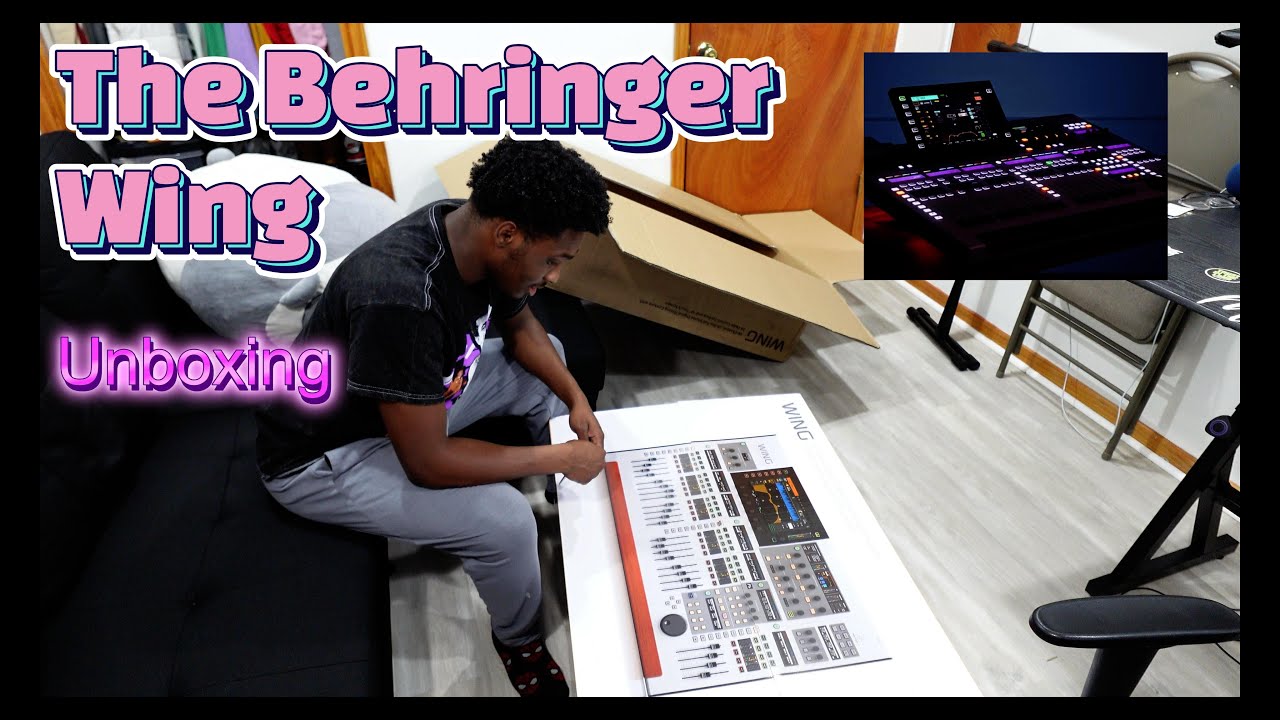 Unboxing the Behringer Wing Mixing Console!