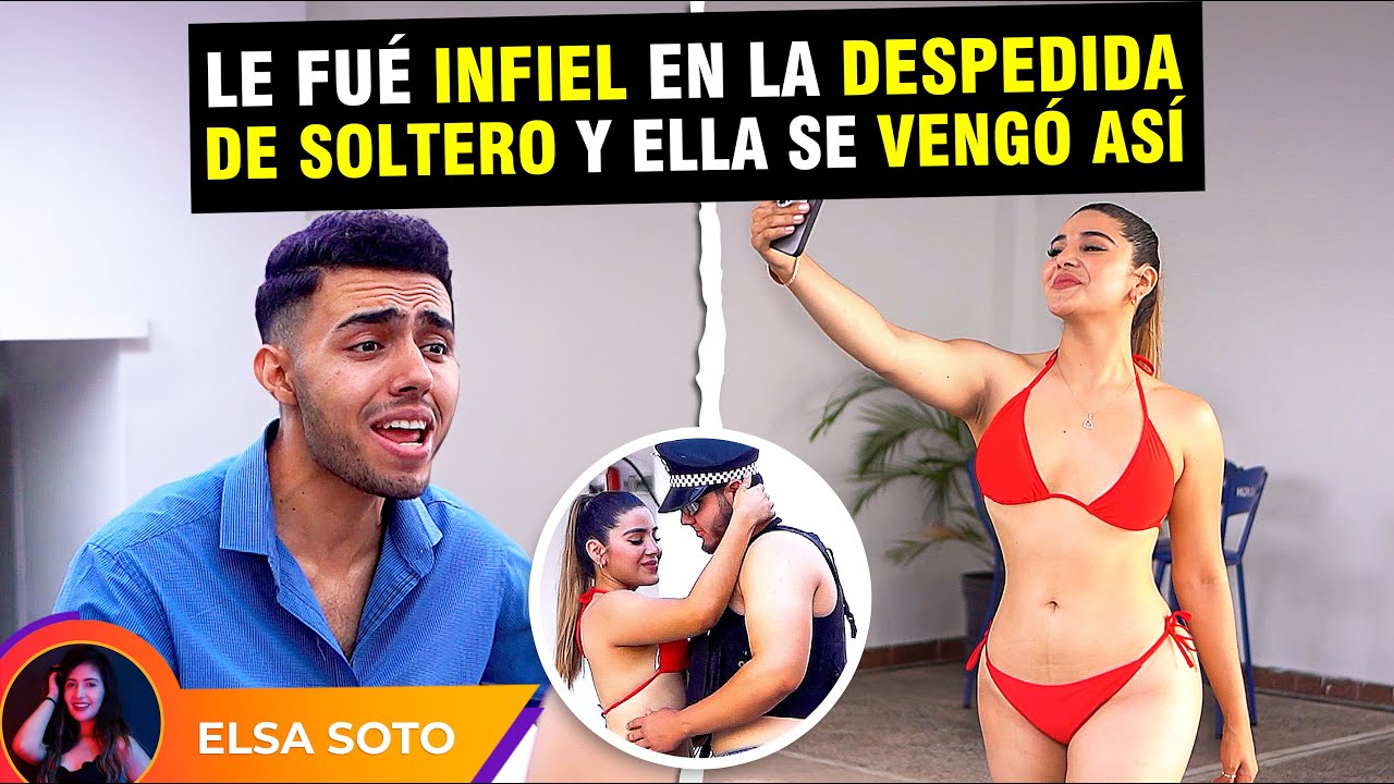 Le fué infiel en la despedida de soltero y ella se vengó así