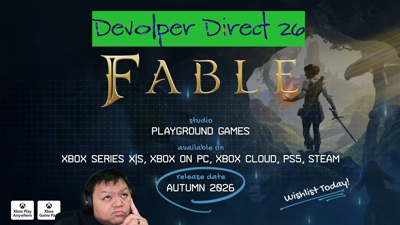 Sean Flac Reacts: Xbox Developer Direct 2026 (Fable)