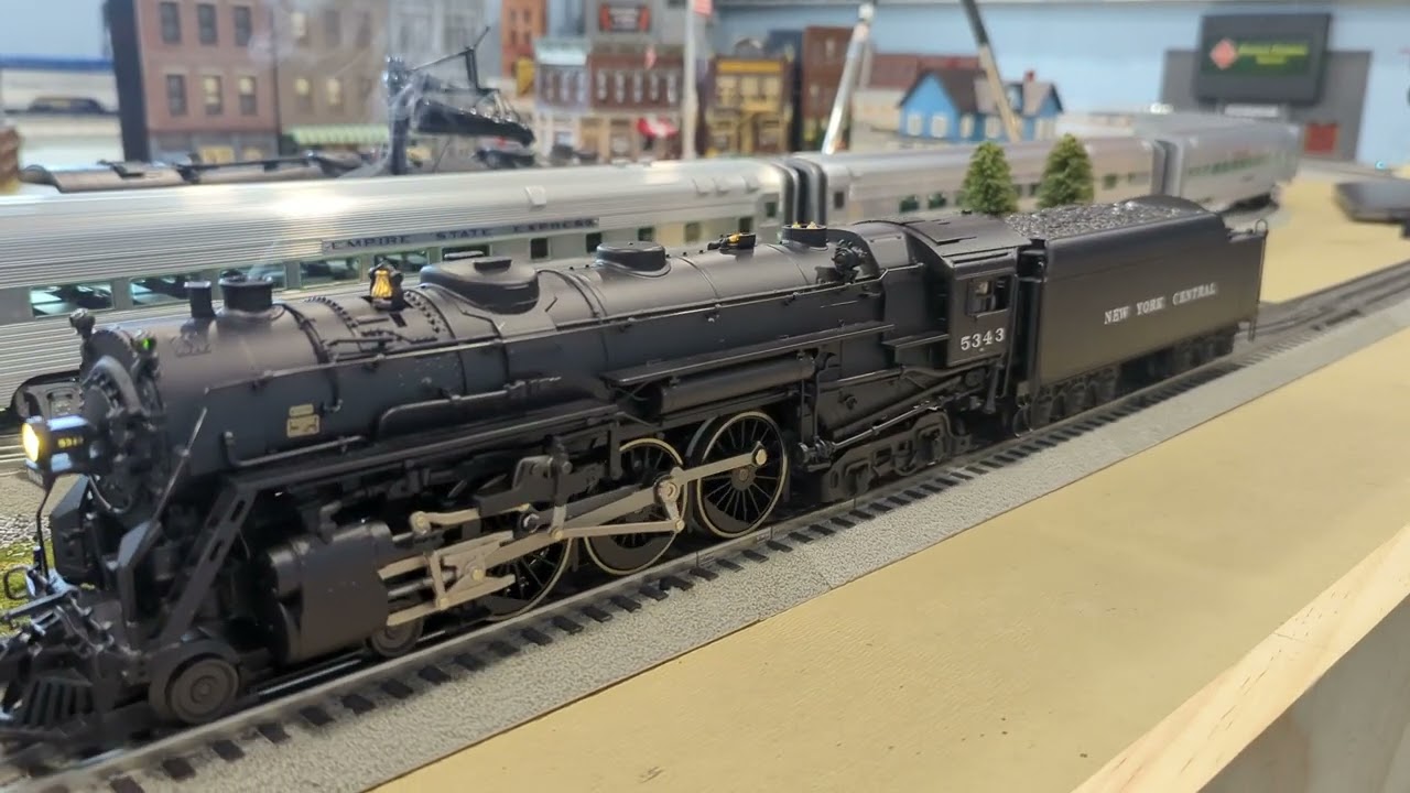 K-LINE Hudson Upgrade w/cruise, fan driven smoke, LEDs, 4 Chuffs