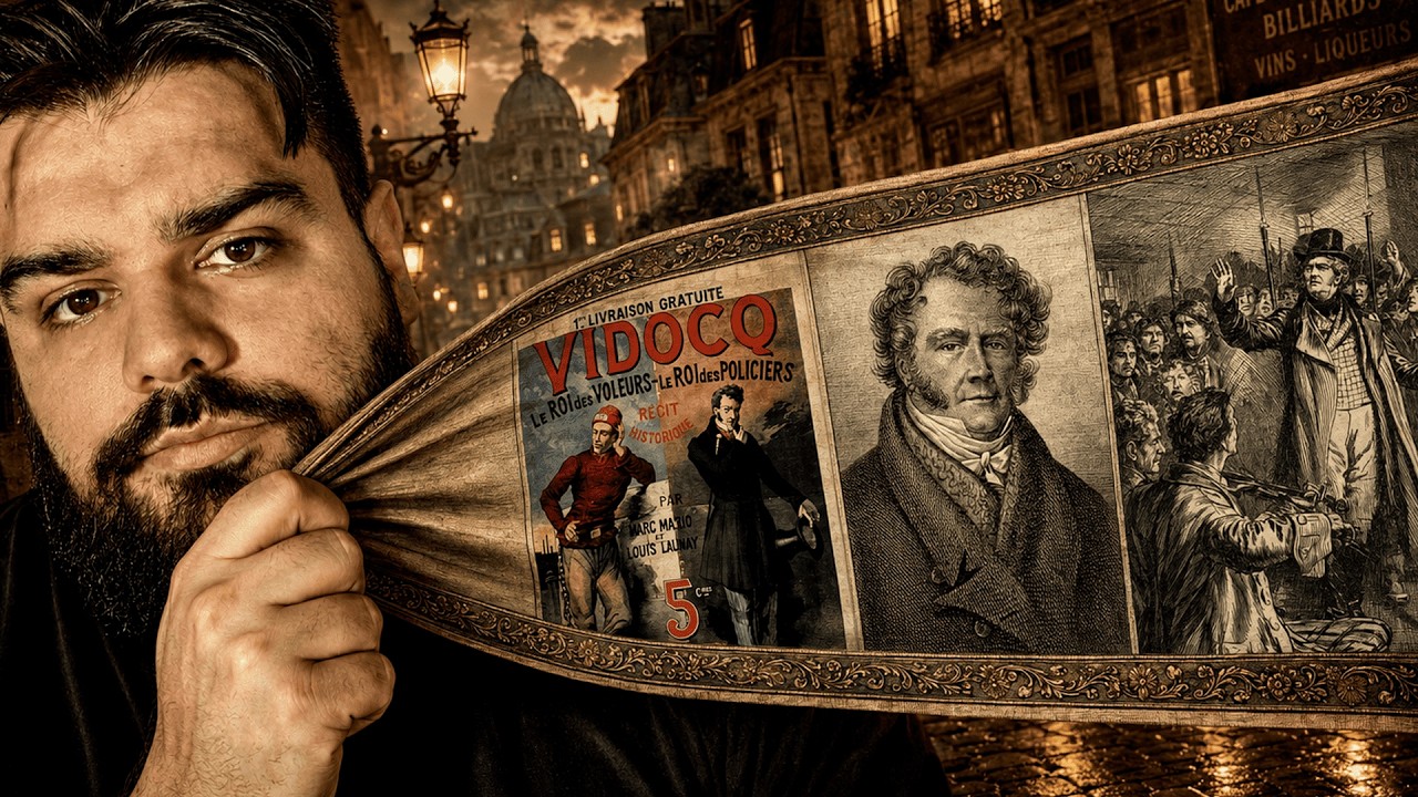 Le génie du crime qui a révolutionné la police , découvrez l’incroyable histoire de Vidocq