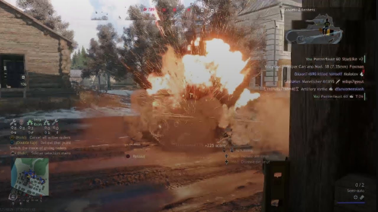 Enlisted gameplay Pokrovskoe City (destruction) - Xbox X 1080p 60fps