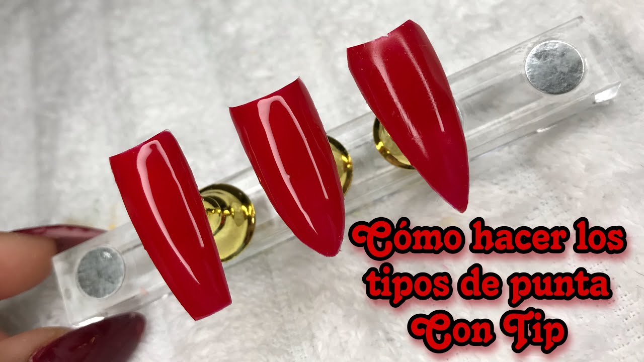 Tipos de punta fácil con Tip  Clase #6