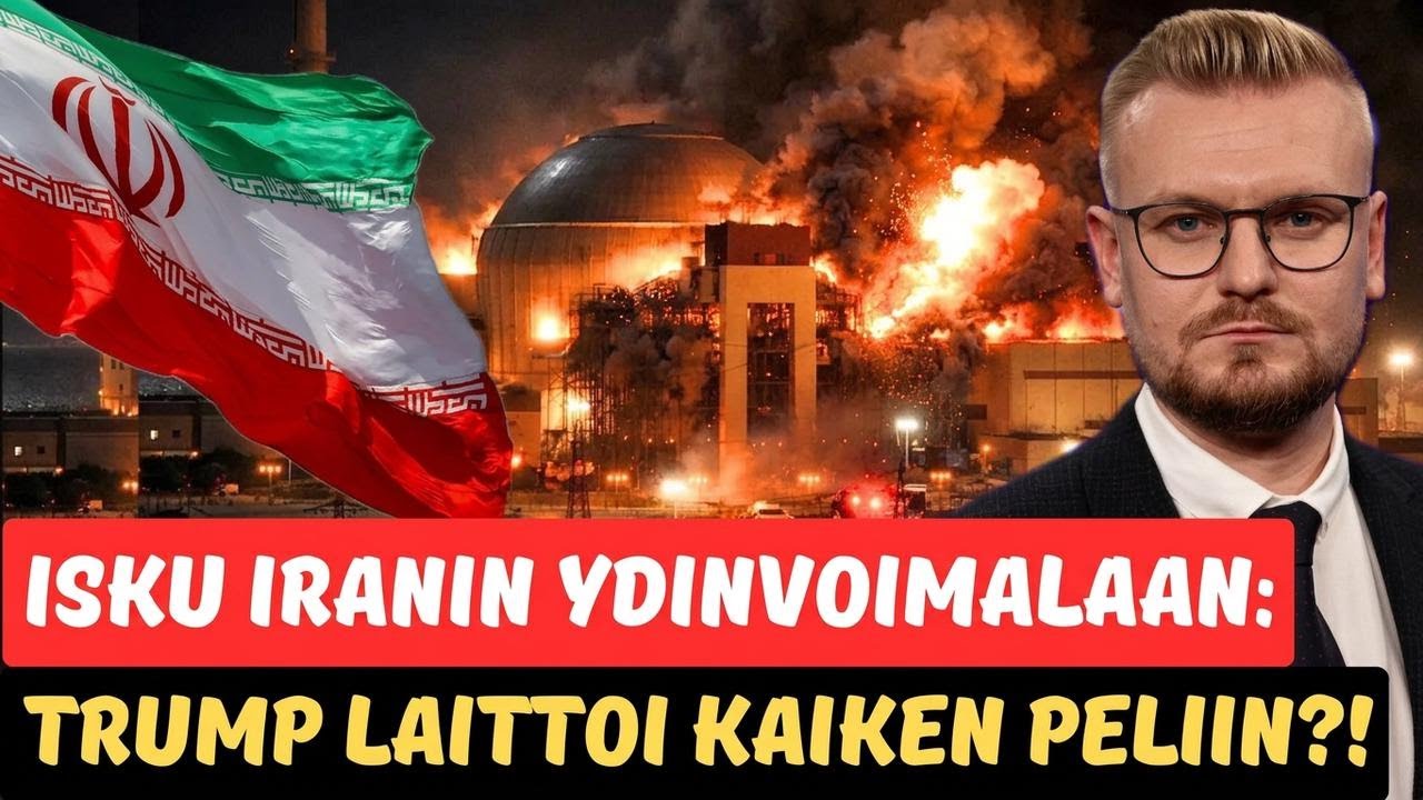 Trump aloitti ilmaiskut Iranin voimaloihin: R&auml;j&auml;hdys Bushehrissa!