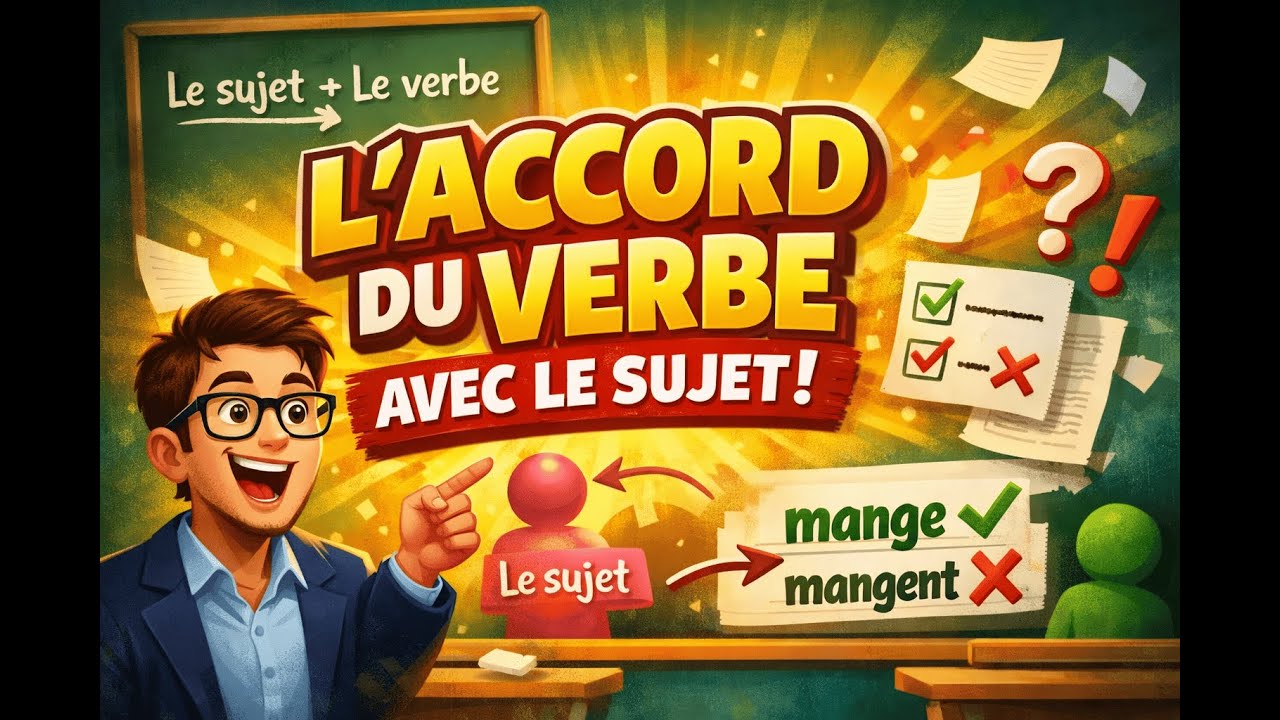 L'accord du verbe avec le sujet بالدارجة