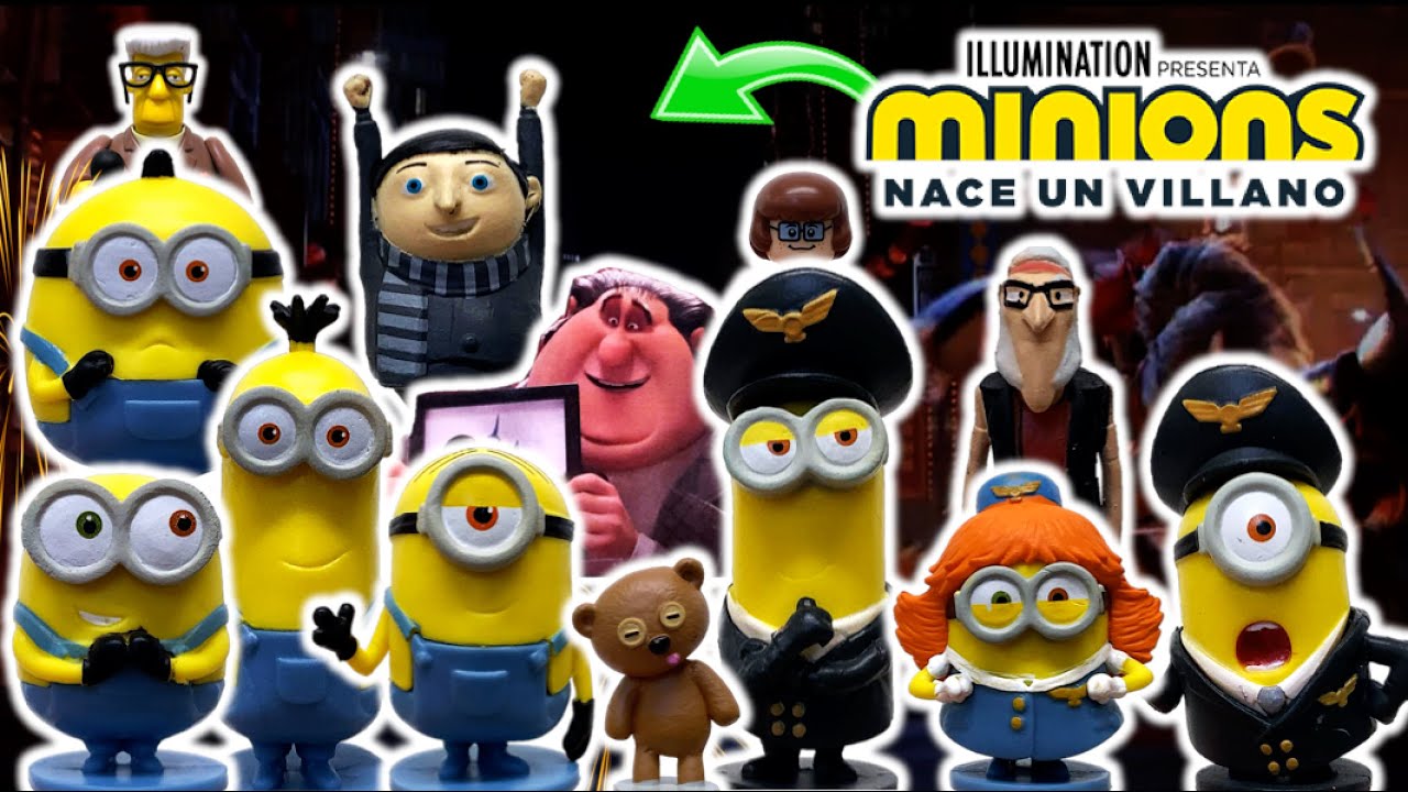 Minions 2 - El Origen de Gru | Colección de Minifiguras de la Película (2022) - TOY SHOTS