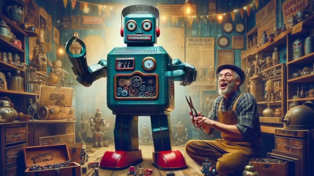 ROBOT FACTORY  |  AI Animation