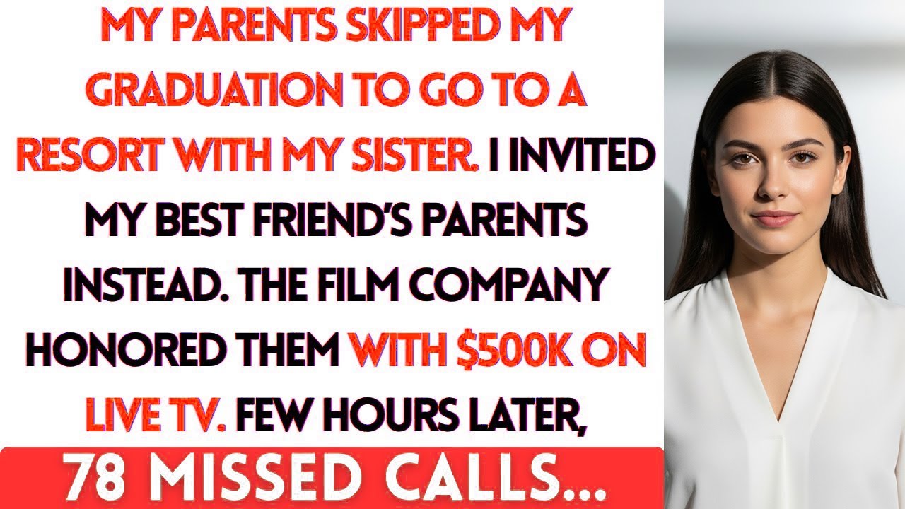 My Parents Skipped My Graduation For My Sister's Resort Trip—What Happened On Stage Left Them