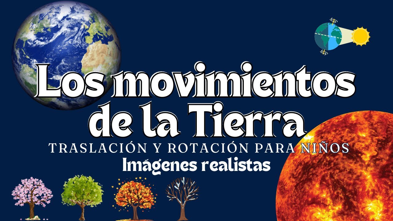Los Movimientos de la Tierra - Videos educativos  - Montessori Momers