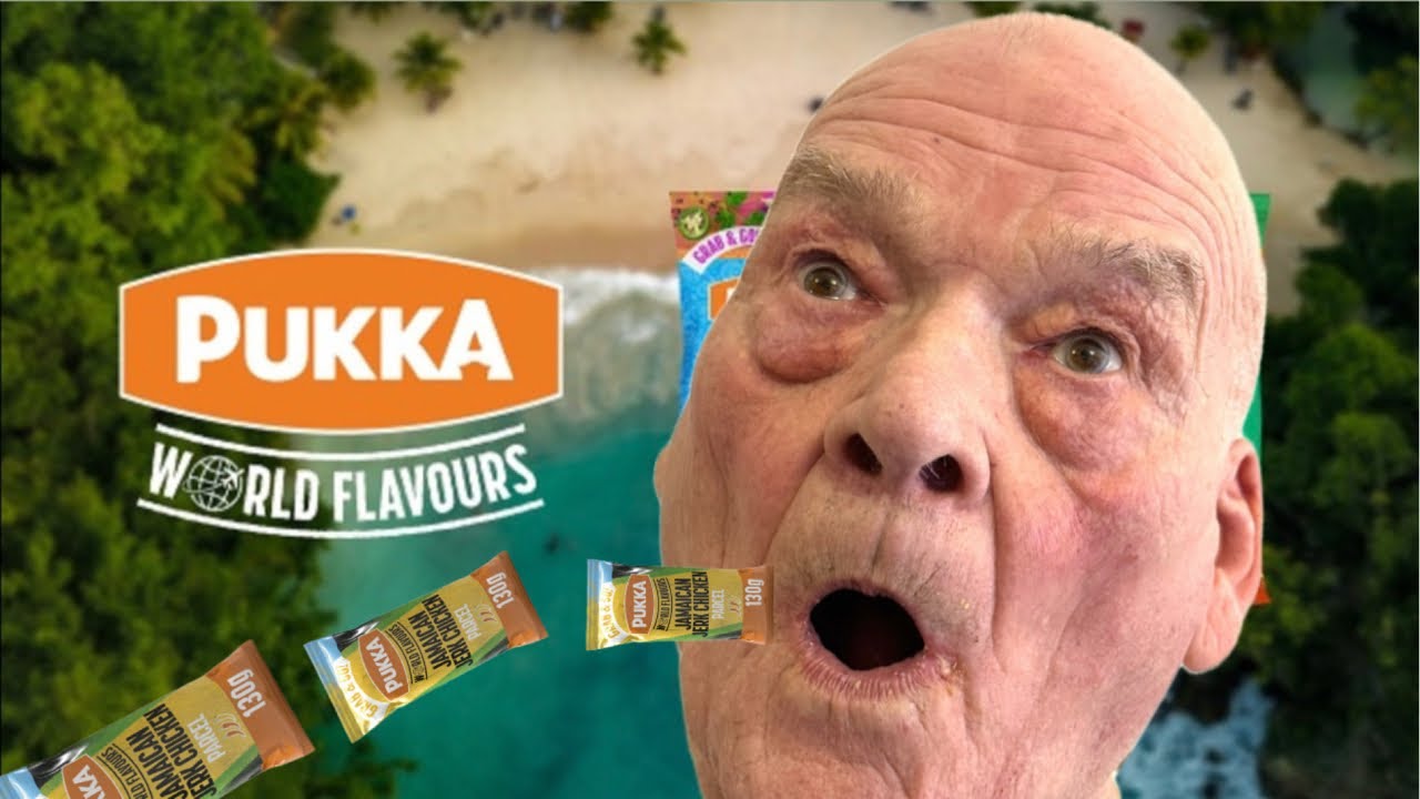 A PUKKA 3AM wake up Call 🤣 Jamaican Jerk Chicken Parcel Taste Test