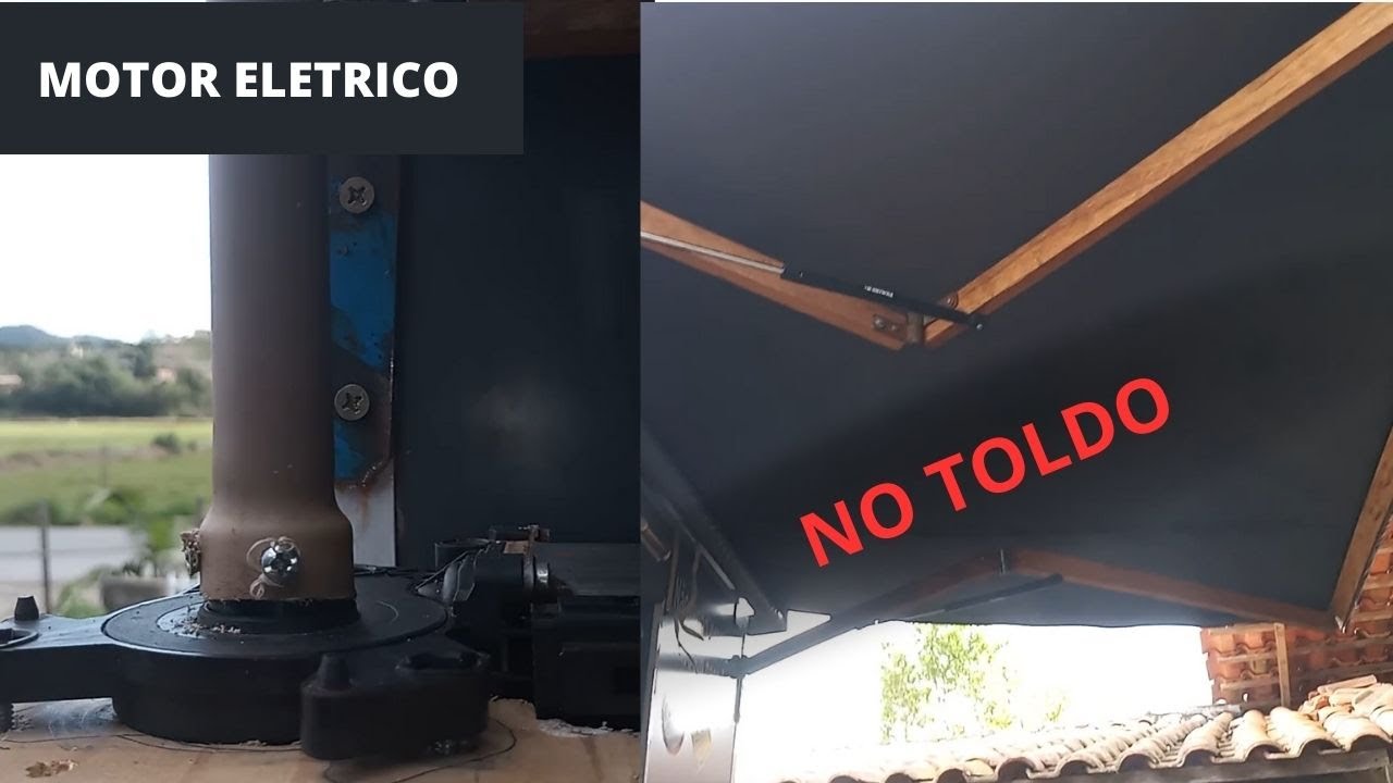 FAÇA VC MESMO TOLDO CASEIRO COM MOTOR 12 VOLTS TEMP 02 EP 73