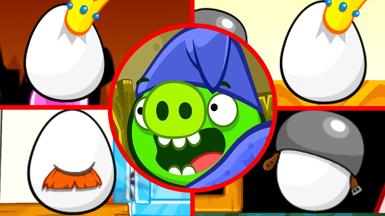 Angry Birds Piggies - All Bosses (Boss Fight)