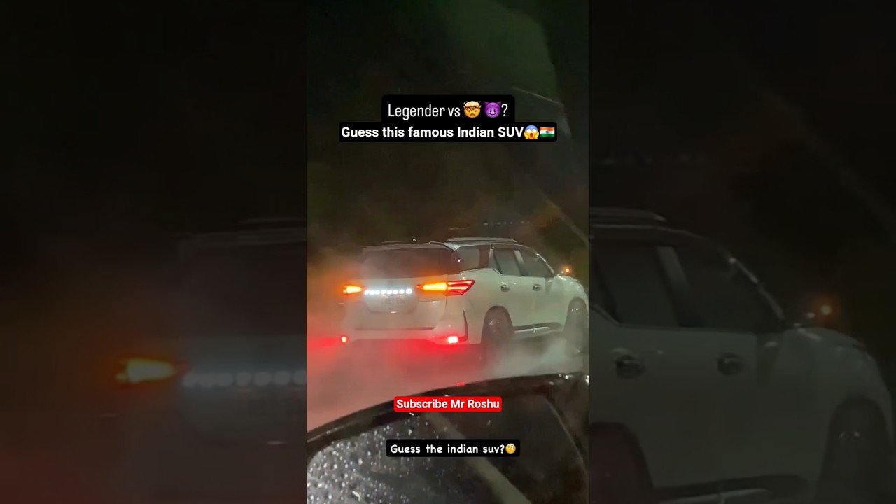 Fortuner Legender🔥 Vs ⁉️ #fortuner #legenderfortuner #toyotafortuner #mahindra #shorts #cars