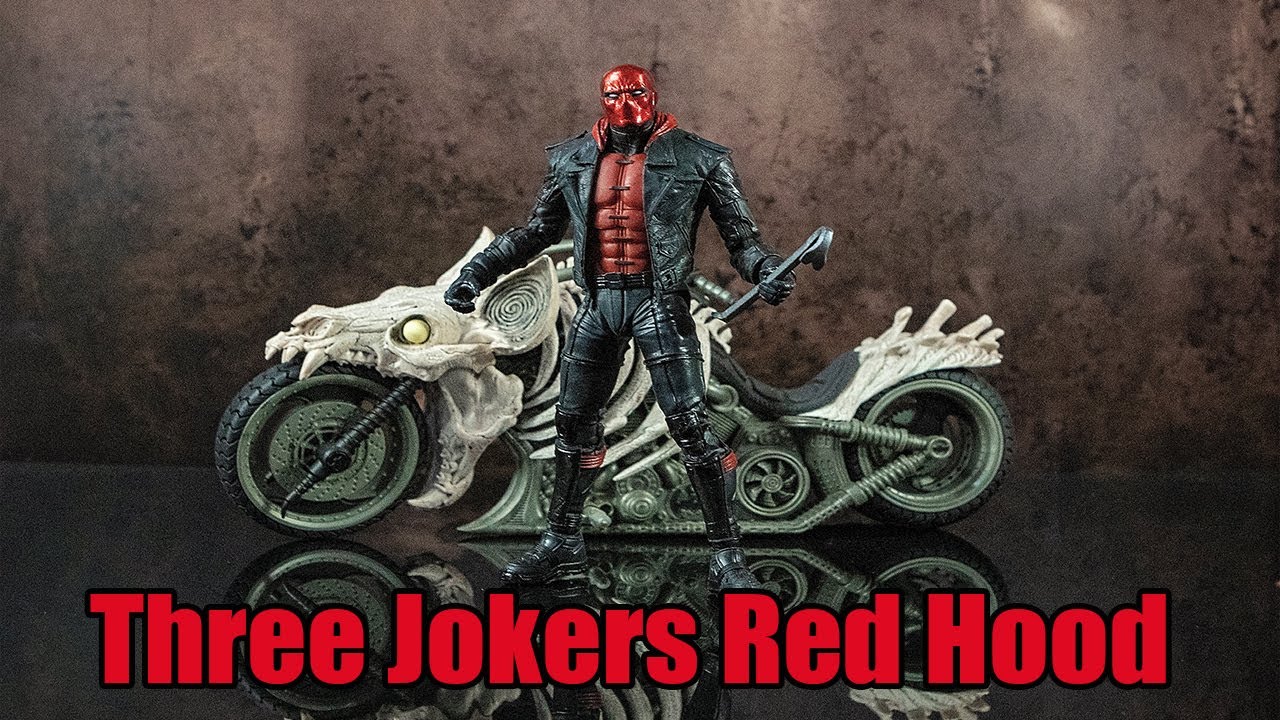 McFarlane Toys DC Multiverse The Three Jokers Red Hood Figure Unboxing and Review.