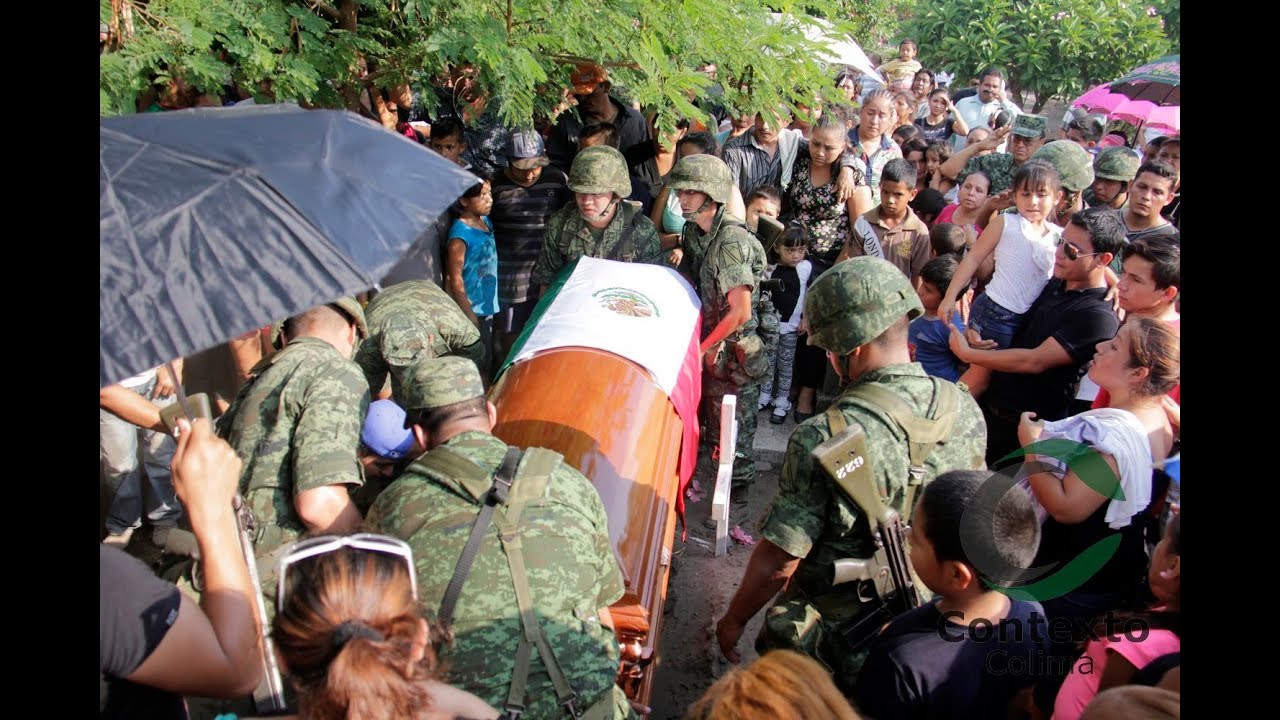 La despedida al soldado José Pérez Tapia