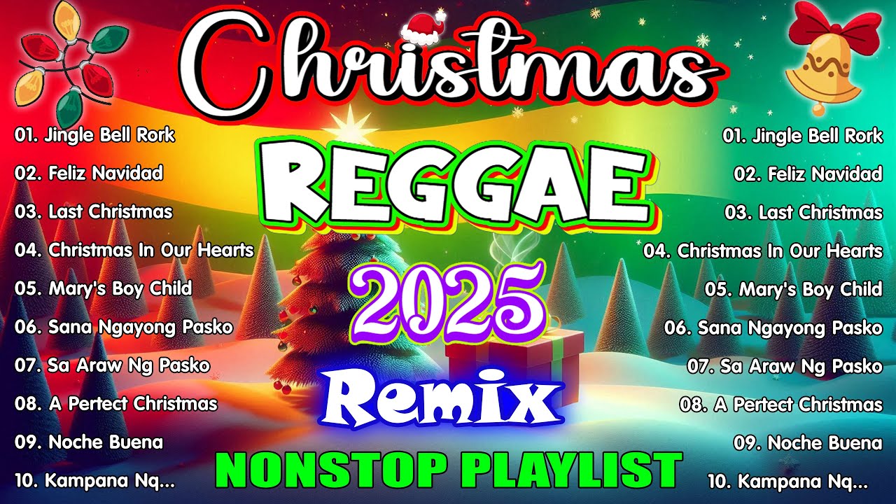 Reggae Christmas Mix 🤠Merry Christmas 2025 ☃️Tagalog Christmas Songs Medley