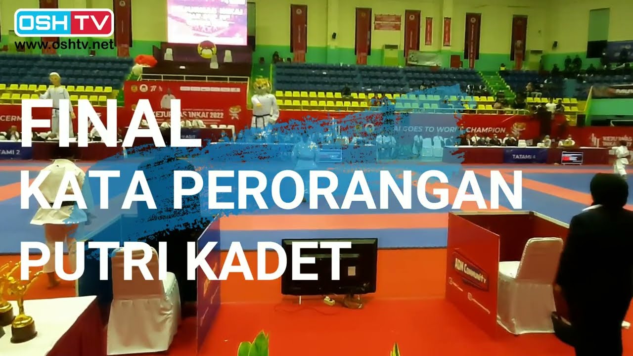[ALT] FINAL Kata Perorangan Putri Kadet - Nadlima Layla (DKI) - Adinda Carissa (JABAR)