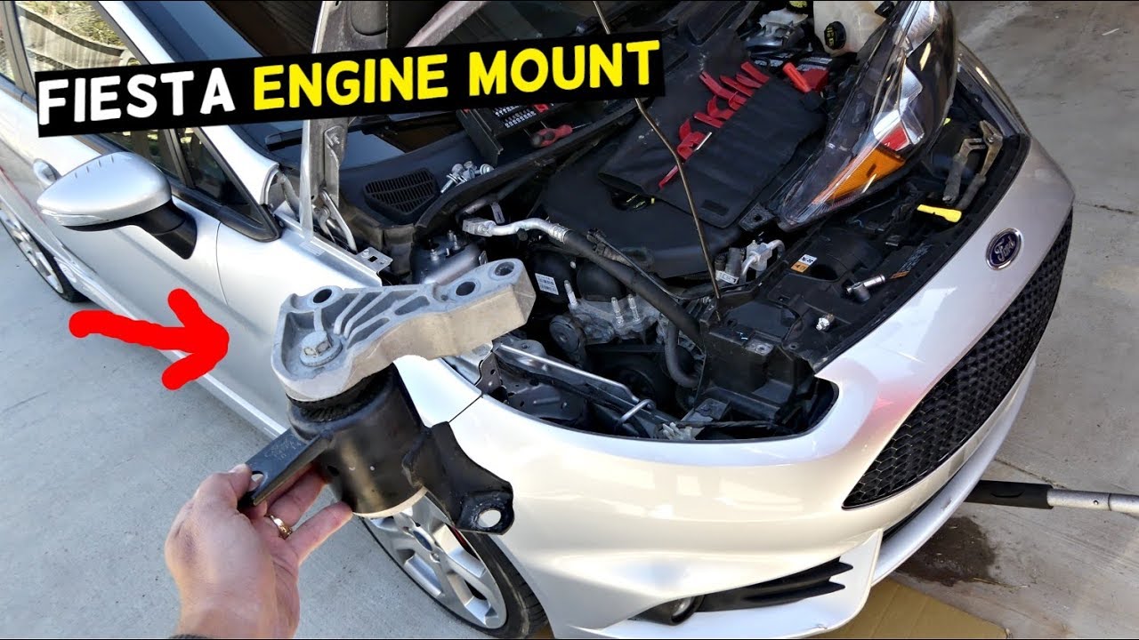 FORD FIESTA ENGINE MOUNT REPLACEMENT REMOVAL MK7 ST