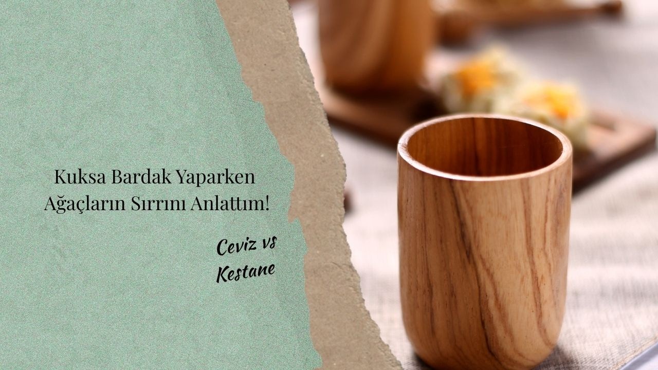 Каштан или Орех? Какое дерево прочнее? | Изготовление кружки Кукса