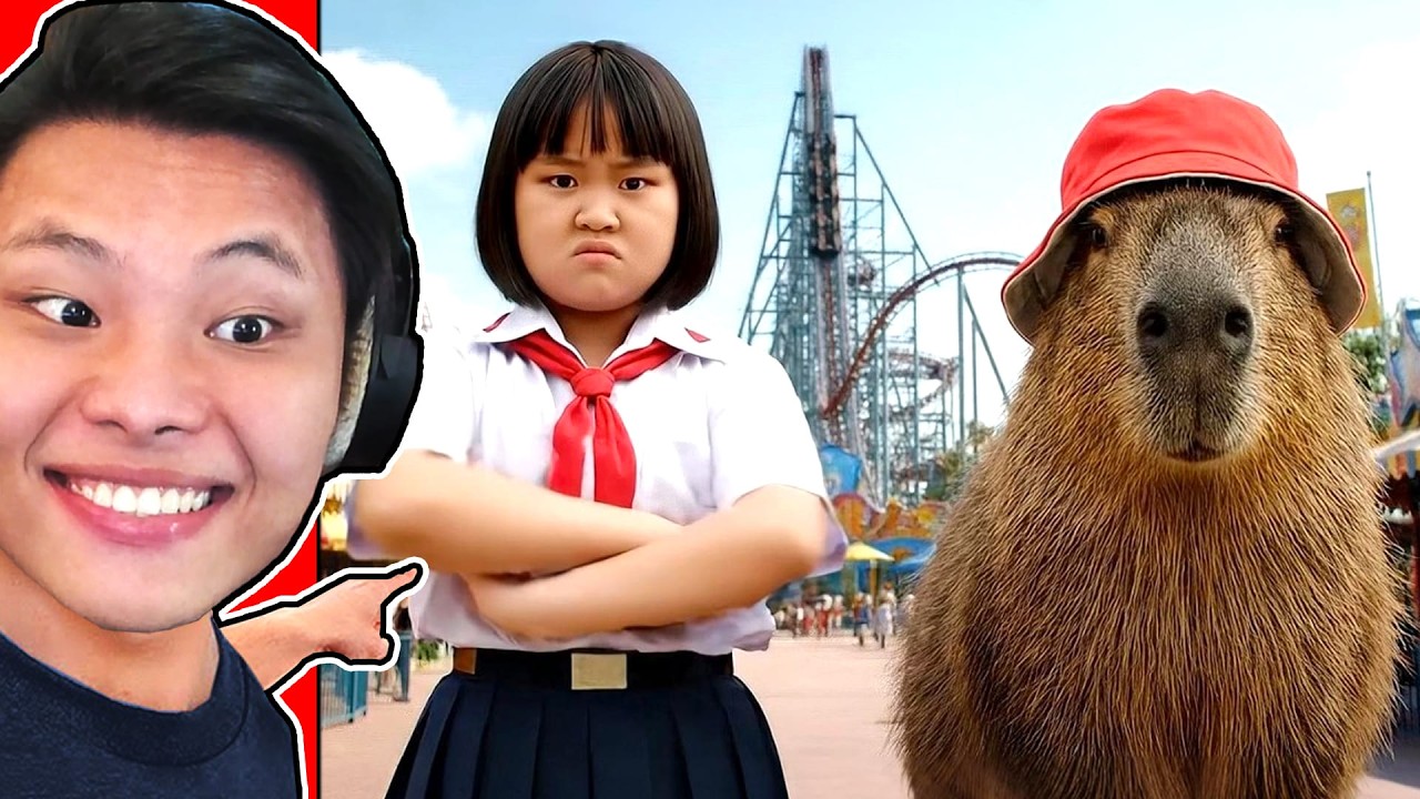 CAPYBARA GẶP HỌC SINH VIỆT NAM KIỂU🥕😂JAYGRAY REACTION PHIM NGẮN HOẠT HÌNH AI SIÊU HÀI HƯỚC