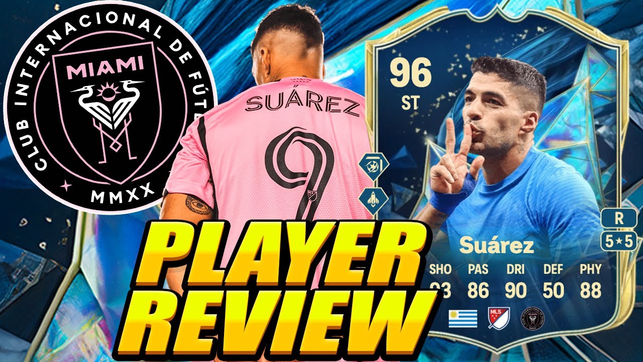 🎉 96 TOTS SUAREZ PLAYER REVIEW! EA FC SUAREZ REVIEW! SUAREZ REVIEW! TEAM OF THE SEASON SUAREZ REVIEW
