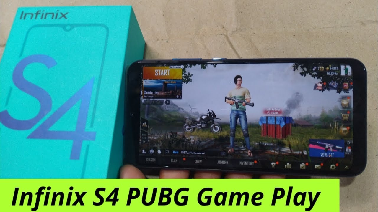 Infinix S4 PUBG Game Play || Infinix S4 PUBG Game Test in Hindi