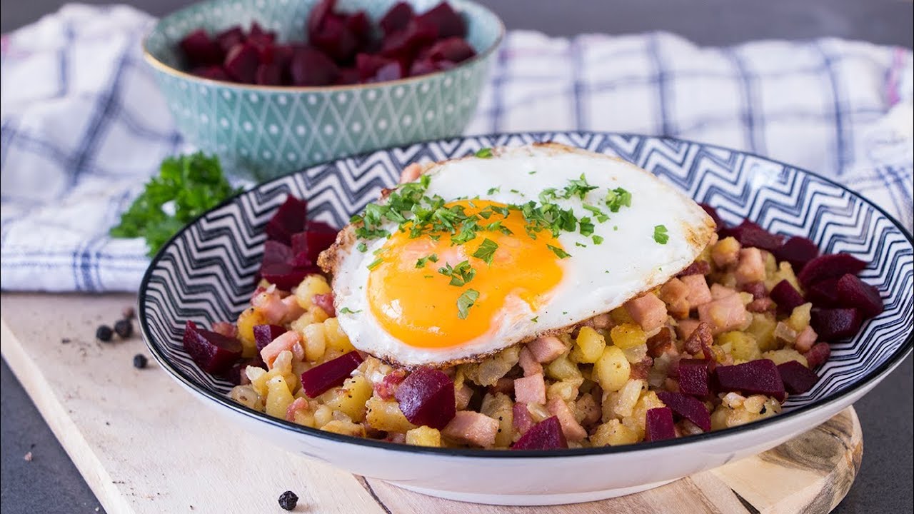 Pytt i panna &ndash; schwedische Kartoffelpfanne