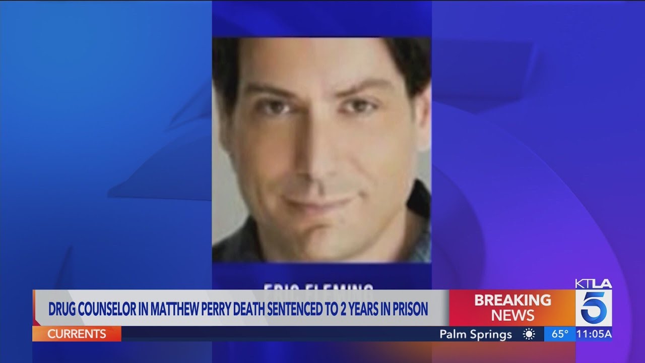 Drug counselor tied to Matthew Perry's ketamine death sentenced