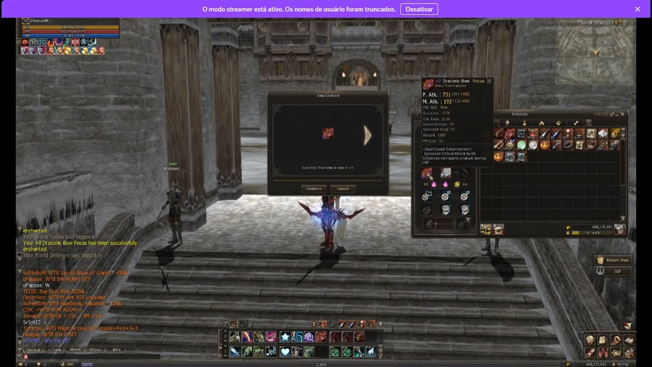 🔴 LINEAGE 2 L2REBORN ETERNAL 10X KILLER PVP TRETA !🔴