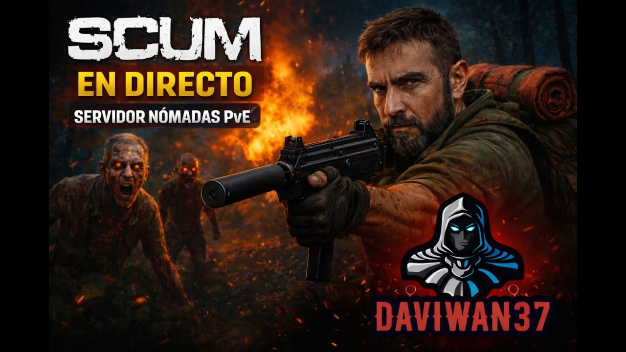 SCUM Nomadas Server 2026 - Hardcore PvE Solo | De Nada a Dios Nómada | Loot, Crafting y Zombies x1