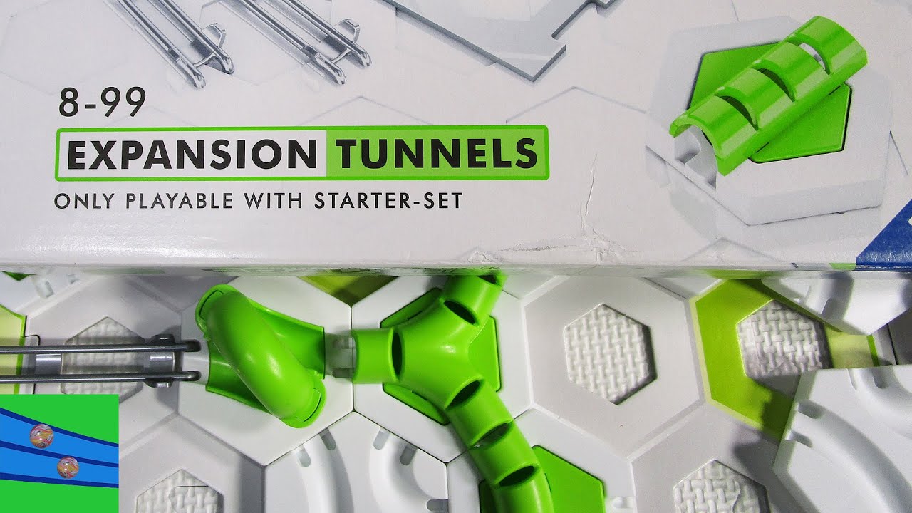 (snippet) Gravitrax Expansion Tunnels Review by Marble Grooves