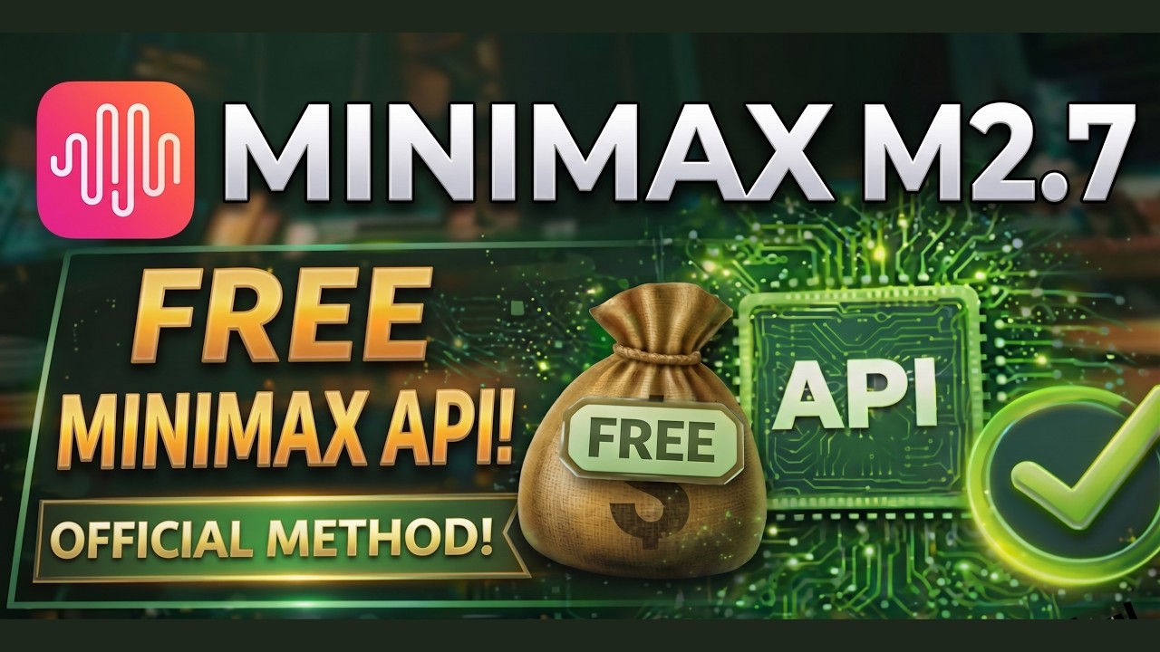 How to Get MiniMax M2.7 API For FREE !